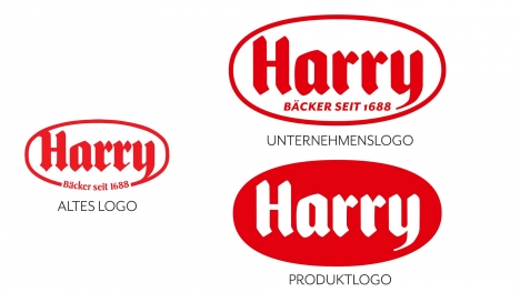 hppy hat die Logos von Harry-Brot modernisiert - Abb. hppy